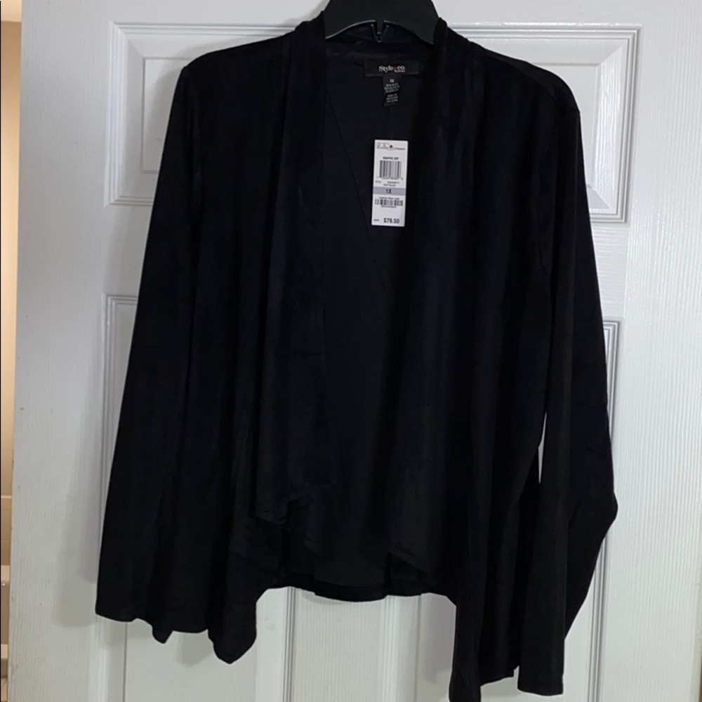 Faux Suede Jacket- New with tags